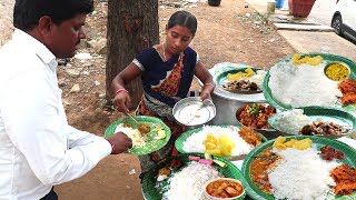 Hitex Road Street Food Hyderabad | Cheapest Chicken,Boty Rice @ 70 Rs Only | Amazing Food Zone