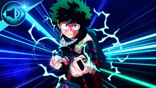 My Hero Academia - Izuku Midoriya One For All Full Cowl Sound Effect