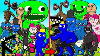 All Series Monsters Became The Strongest Garten Of Ban Ban Rainbow Friends Poppy Playtime Animation