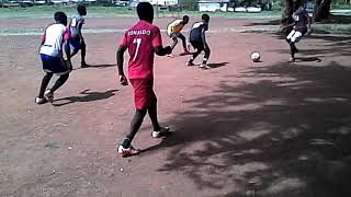 Magic 90 F.c Players Enjoying A Warm Up Session
