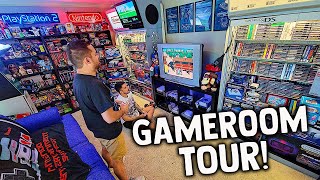 Game Room Tour & Setup Retro Rick