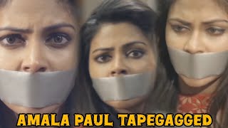 Amala Paul Tapegagged Indian Tapegagged Gagged Malayalam Gagged