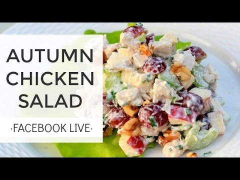 Image Chicken Salad Recipe Healthy Grapes