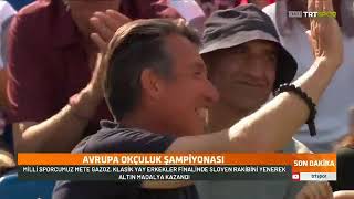 Dünya Ve Olimpiyat Şampiyonu Milli Okçumuz Mete Gazoz Avrupa Şampiyonu