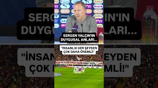 Galatasaray Taraftarının Kardeşi Için Verdiği Başsağlığı, Sergen Yalçına Duygusal Anlar Yaşattı...