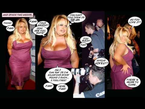 weight gain Pamela Anderson
