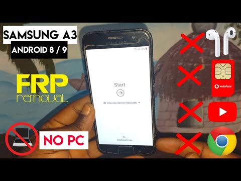 Samsung Galaxy A3 8.0 Frp/Google Lock Bypass Without Pc Samsung Galaxy A3 8.0 Frp/Google Lock Bypass Without Pc