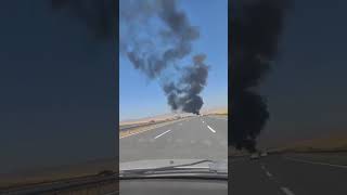 Ankaradan Nevşehire Gelen Nevşehir Seyahat Otobüsü Cayır Cayır Yandı