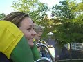 Riding at Drop Zone (Drop Tower) in Kings Dominion