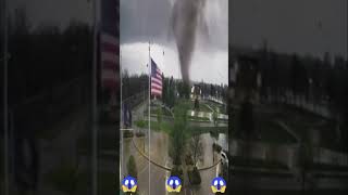 Deadly Tornado 🌪 CCTV Camera Footage - Twister - Scary Storm #shorts #moosatv #s