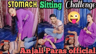 Stomach Sitting Challenge Latest Video Stomach Sitting Challenge Latest Husband Wife