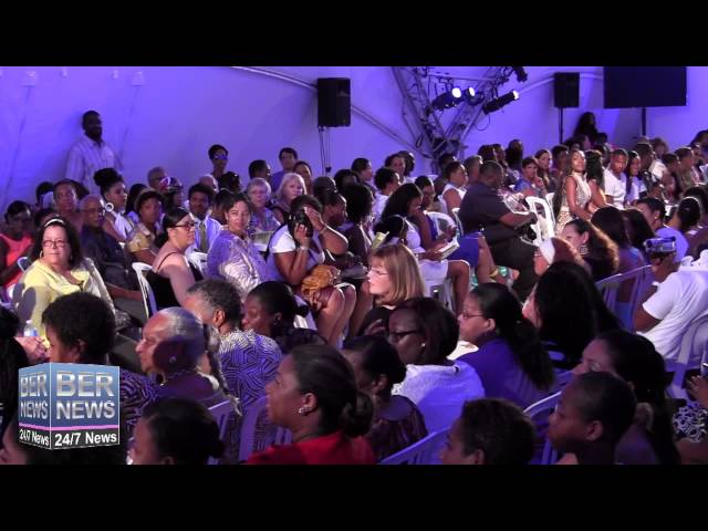 Satara Caisey At Local Designer Showcase, July 10 2014