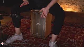 MEINL Percussion - Artisan Edition Cajon, Tango Line, Brown Eucalyptus - AETLBE