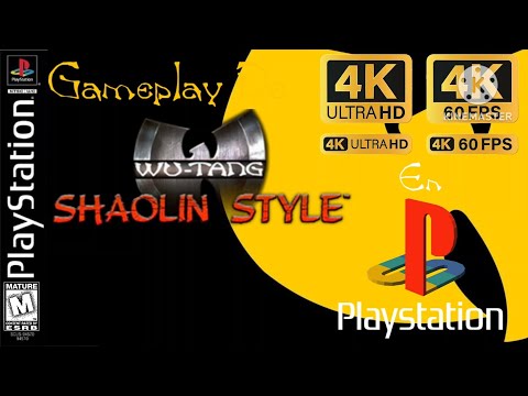 Gameplay De Wu-Tang: Shaolin Style (1999) (PS1 4K Ultra HD 60FPS)