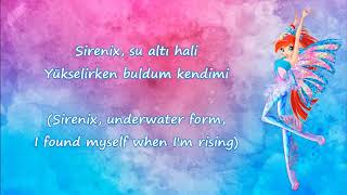 Winx Club - Sirenix Sözleri [Türkçe/Turkish] (with english translation & lyrics)