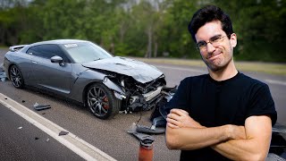 Rebuilding A Wrecked Nissan Gt-R