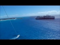 Parasailing Over Holland America Line's Half Moon Cay