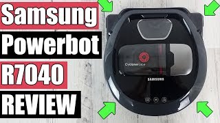 Samsung Powerbot R7040 Review - Robot Vacuum Tests