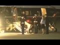 Obama family leave on Air Force One for G8 summit: President, Michelle and Malia Obama