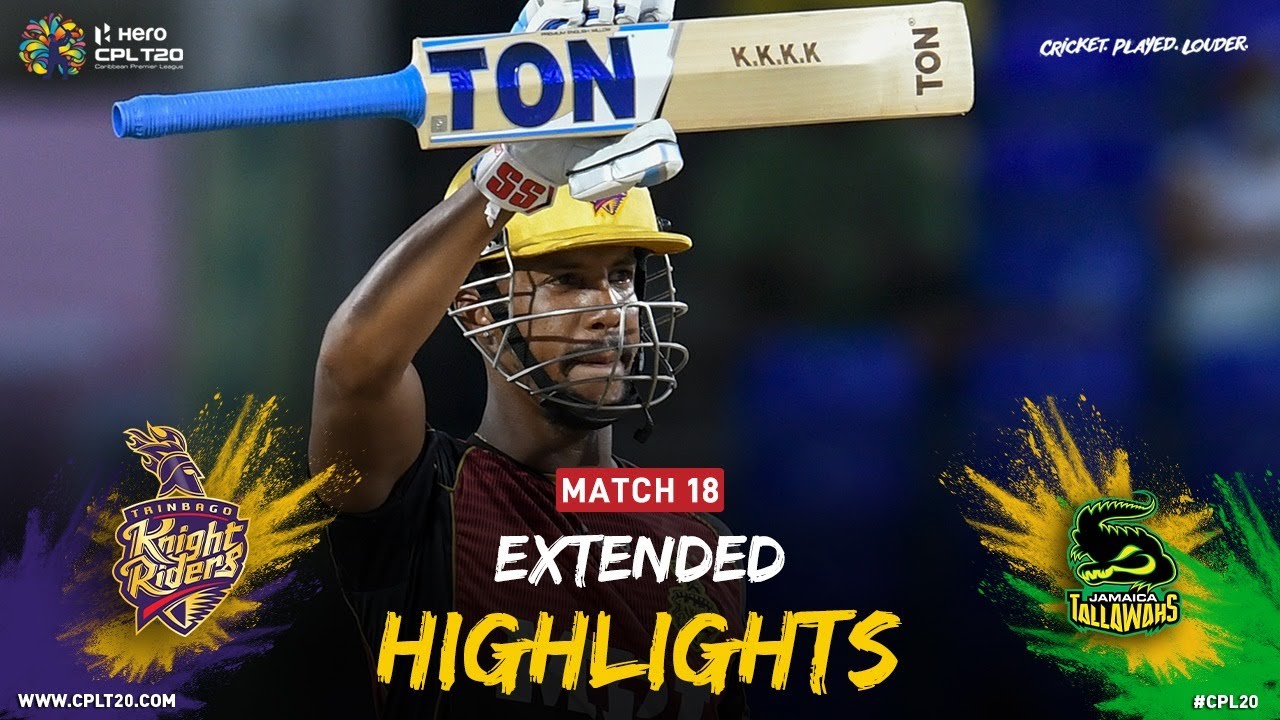 Trinbago Knight Riders vs Jamaica Tallawahs | CPL 2021