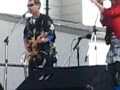 Mike Varney of the Fingerpuppets sings