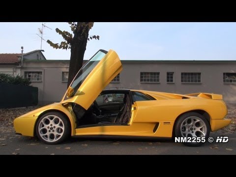 Full HD 1080p Video By NM2255 Yellow Lamborghini Diablo VT 60 V12 amazing 