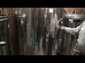 Video Wine Fermentation Tanks at the Tomahawk Mill Vineyard and Winery
