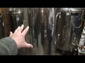Wine Fermentation Tanks at the Tomahawk Mill Vineyard and Winery
