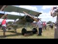 Old Kingsbury Aerodrome Fokker Dr.1 Triplane Engine Run (HD)