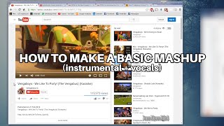 basic mashup howto (audacity)