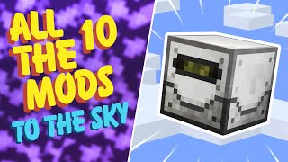 All The Mods 10 To The Sky Ep16 Infinite Blocks With One Industrial Foregoing Machine