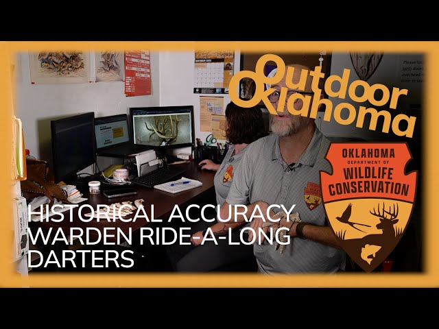 Watch Outdoor Oklahoma 4832 (Historical Accuracy, Game Warden Ride Along, Darters, Classic Stripers) on YouTube.