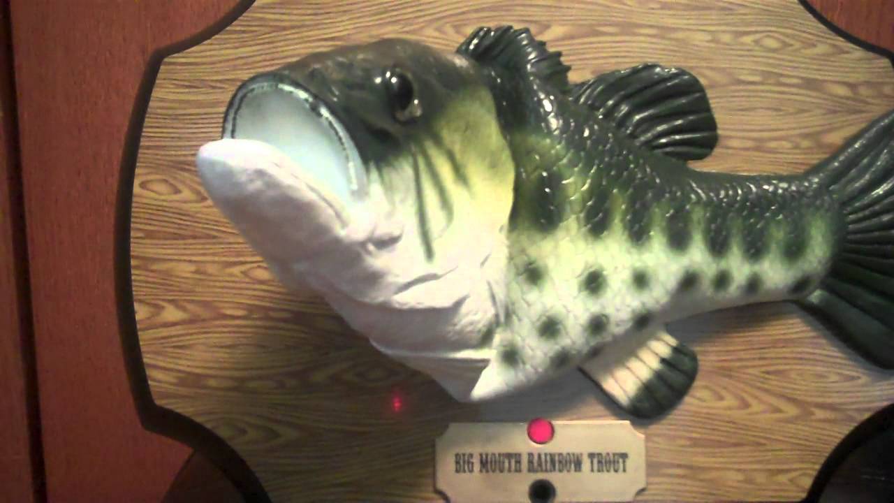 ***BIG MOUTH RAINBOW TROUT*** (Singing Fish) - YouTube