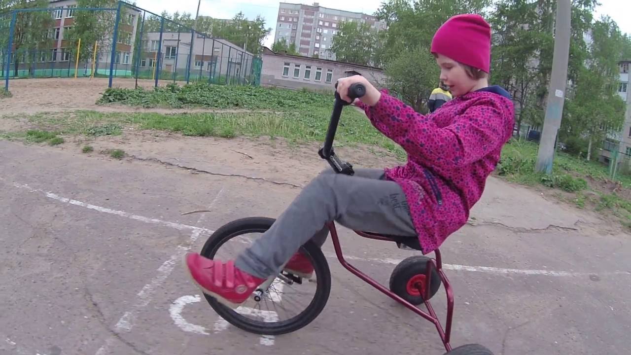 Самодельный детский трёхколёсный велосипед Самодельный детский трёхколёсный велосипед