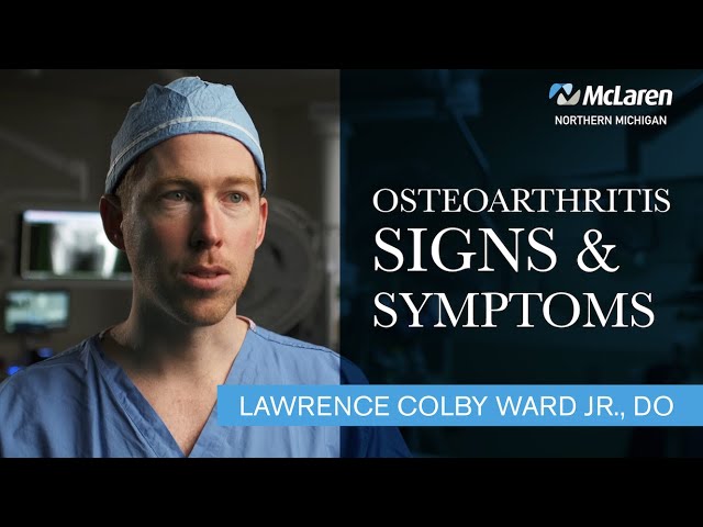 骨关节炎的体征和症状- Dr. 沃德视频缩略图