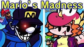 Friday Night Funkin' Vs Mario's Madness D-Side Fanmade Build (Fnf Mod) (Mario 85' / Mx / Mario.exe)