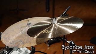 Meinl Cymbals B17JTC Byzance 17" Jazz Thin Crash Cymbal