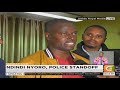Ndindi Nyoro holed in Citizen TV’s premises as police lay wa...