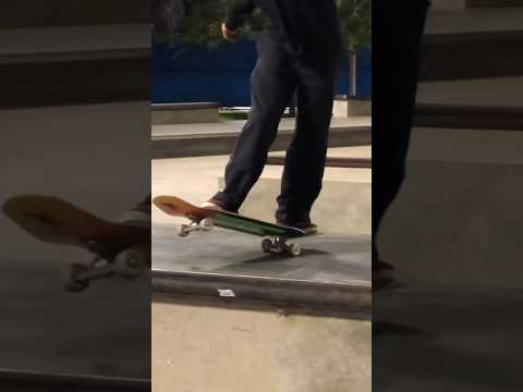 Magic Skate Trick with Andy Anderson @NkaVidsSkateboarding #skateboarding #skate #nka #Shorts