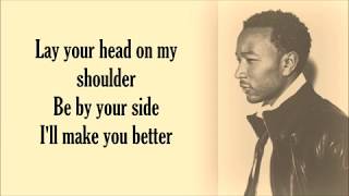 Watch John Legend Lay Your Head On My Shoulder video