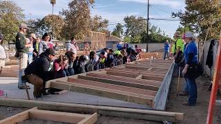 Habitat Greater Fresno_ Amador Wall Raising 10.19.19