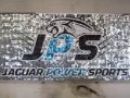 Jaguar Power Sports SolaRay Sequin Cashwrap Sign Display