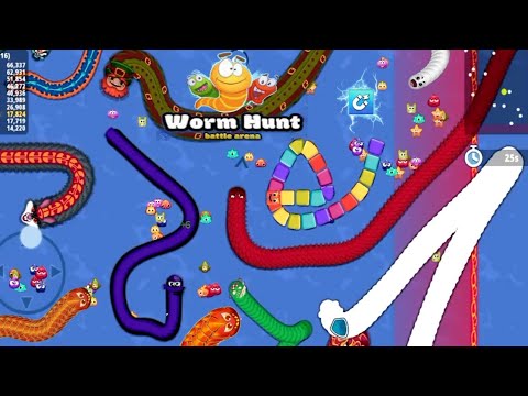 Worm Hunt Battle Arena Gameplay Mod Apk (2023) || Worm Hunt Battle Arena Gameplay Mod Apk (2023) ||