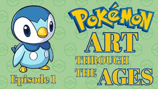 Pokémon Card Art Through The Ages Episode 1 - Piplup
