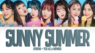 Gfriend 여자친구 - Sunny Summer 7 Member Ver. Color Coded Lyrics Hanromeng