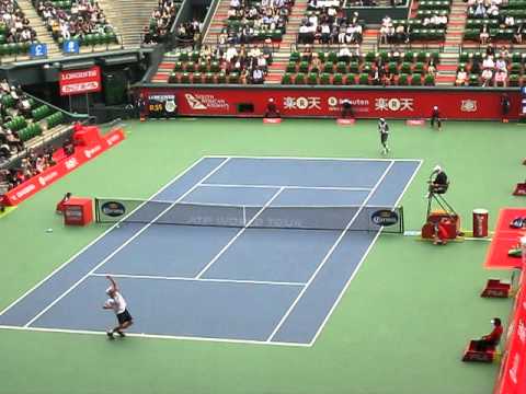 テニス RAKUTEN JAPAN OPEN　2010（ロディック VS Monfis）