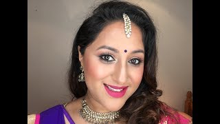 Quick & easy Garba Makeup I Chatty video ** B Beautiful by Binita **