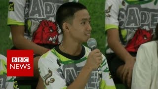 Thailand cave rescue: Boy 'shocked' to be found - BBC News Thailand cave rescue: Boy 'shocked' to be found - BBC News