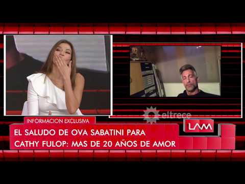 El romántico mensaje de Ova Sabatini para Cathy Fulop que derritió a todas