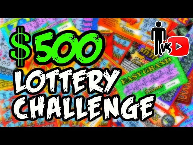 $500 Lottery Ticket Challenge - Video